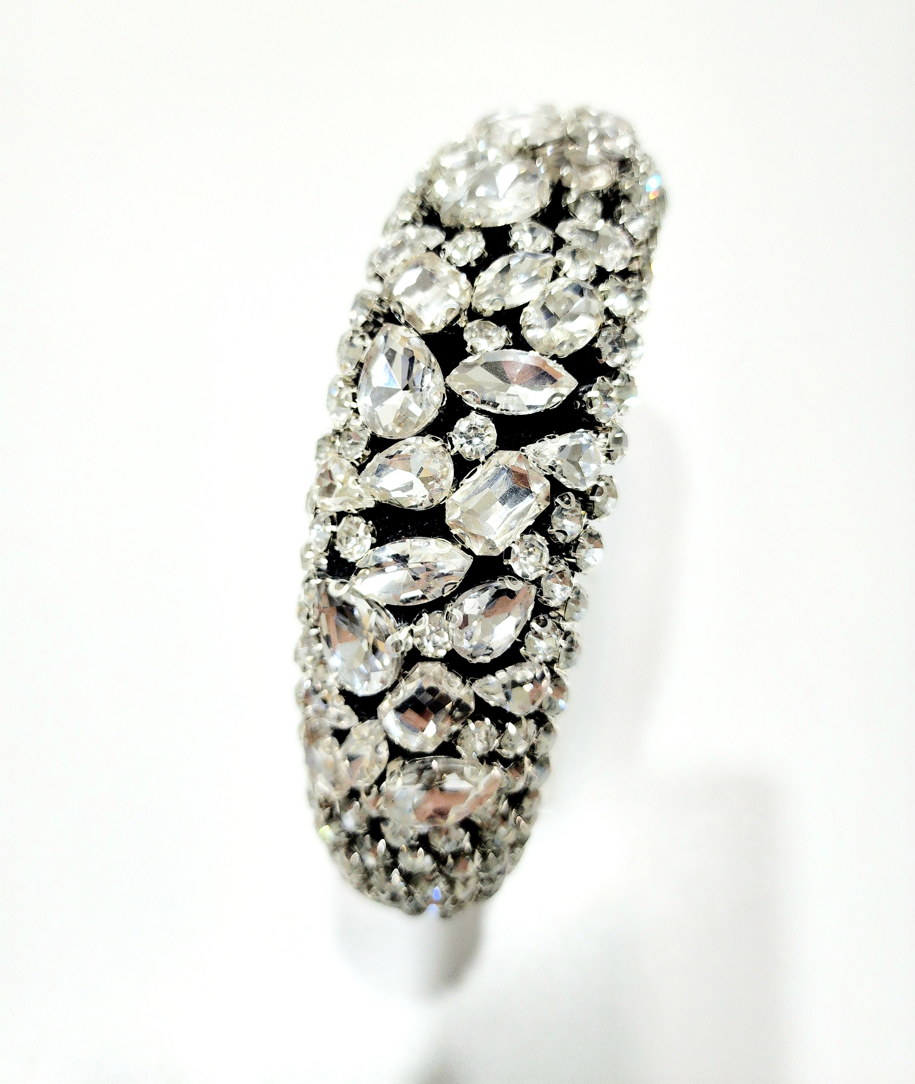 BRİDE AFTER PARTİ SIK DİKİM SİYAH-SİLVER TAC