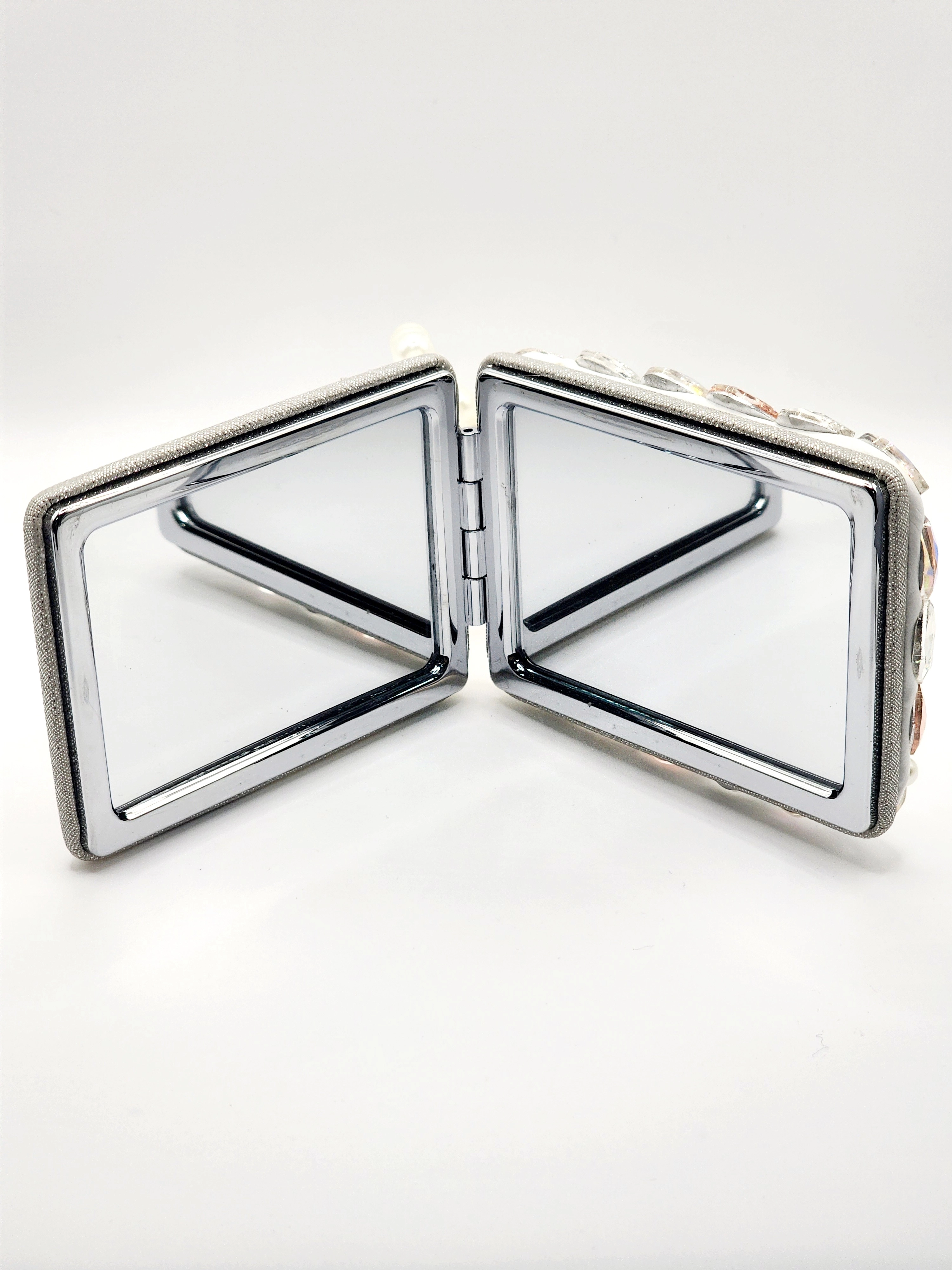 KRİSTAL TAŞ -BONCUK & FİGÜRLÜ ’’ EL AYNASI’’ ÇANTA AKSESUARI