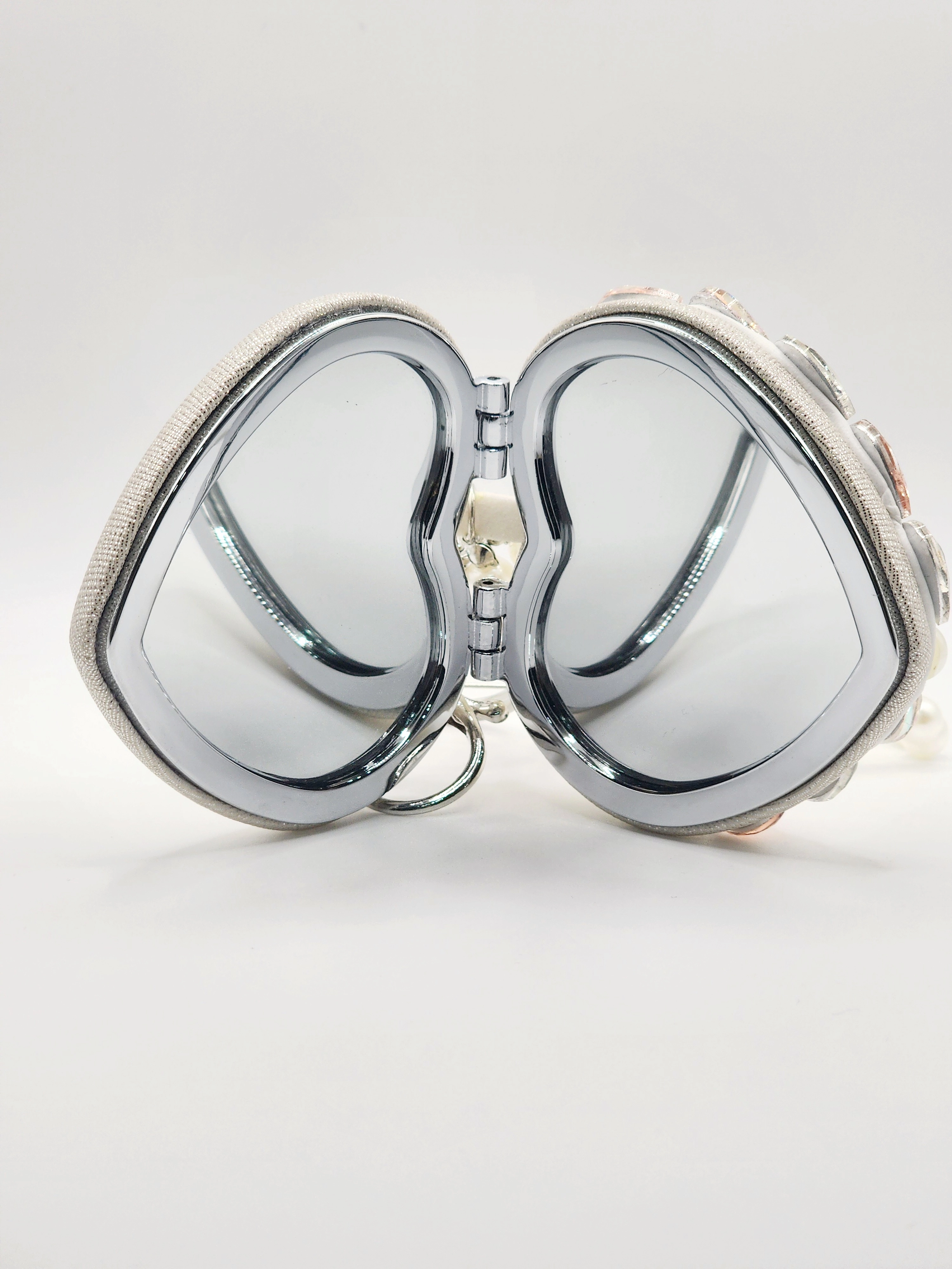 KRİSTAL TAŞ -BONCUK & FİGÜRLÜ ’’ EL AYNASI’’ ÇANTA AKSESUARI