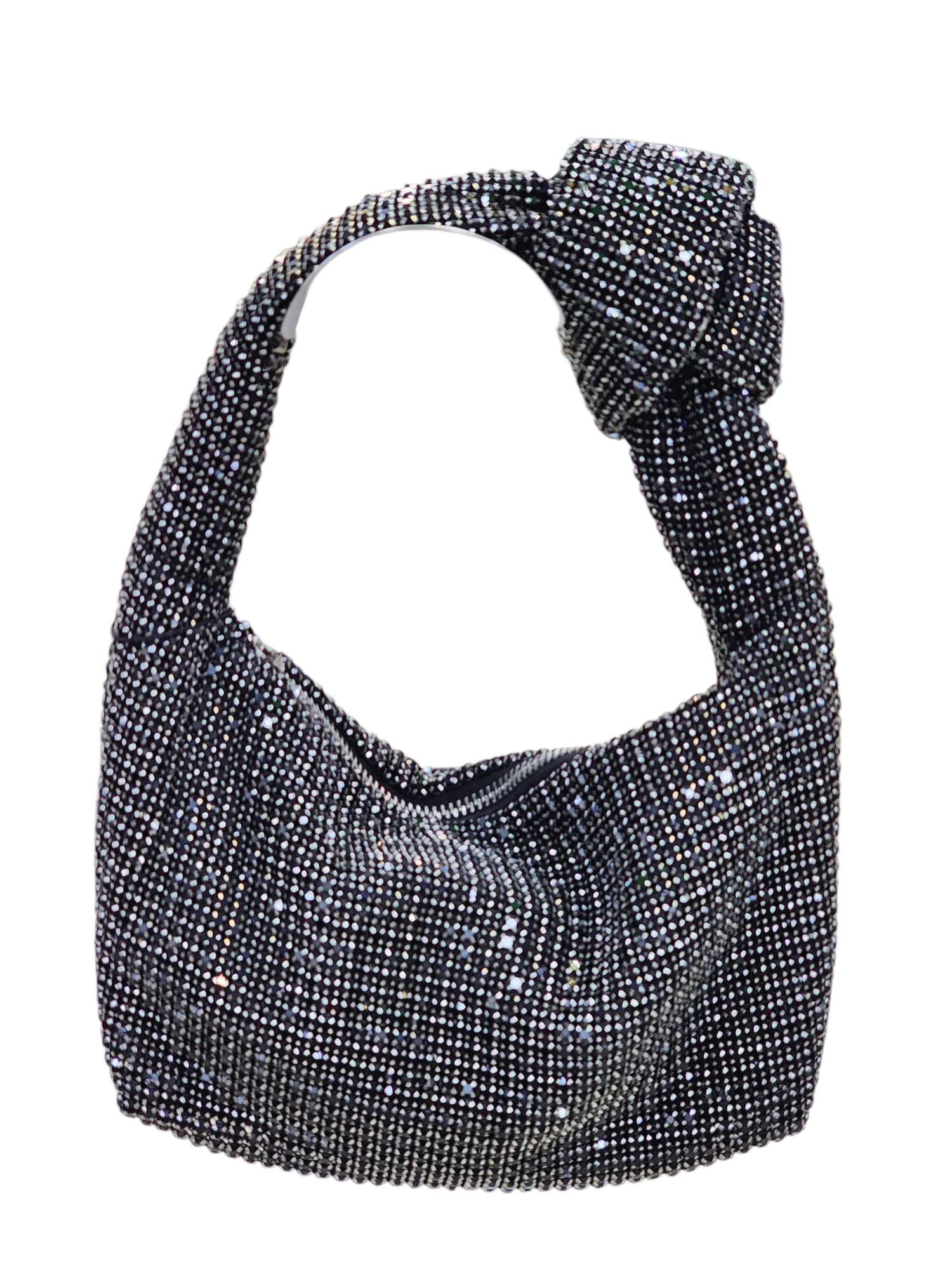 KRİSTAL TAŞLI SALAŞ MODEL ABİYE KADIN EL ÇANTASI