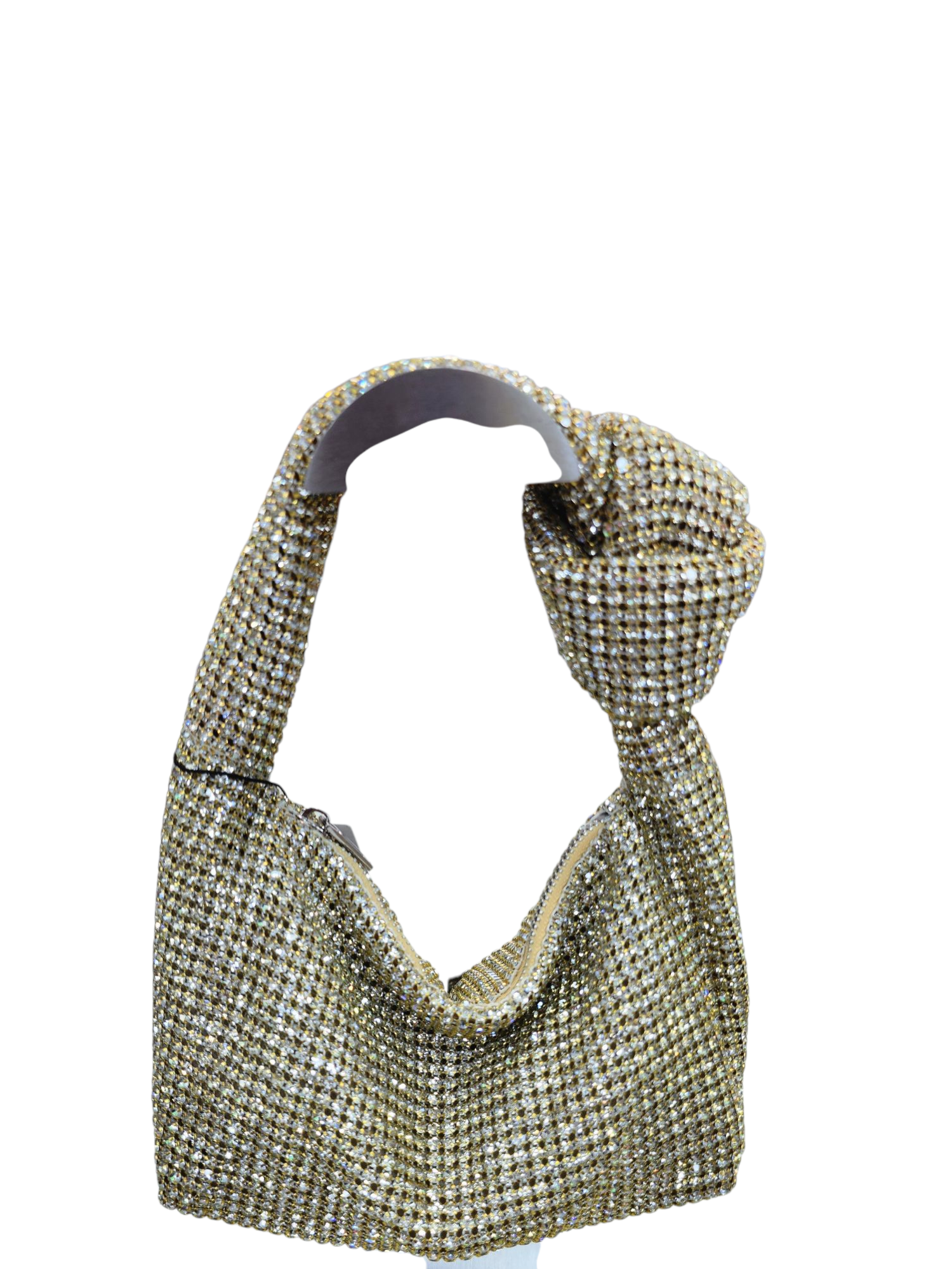 KRİSTAL TAŞLI SALAŞ MODEL ABİYE KADIN EL ÇANTASI