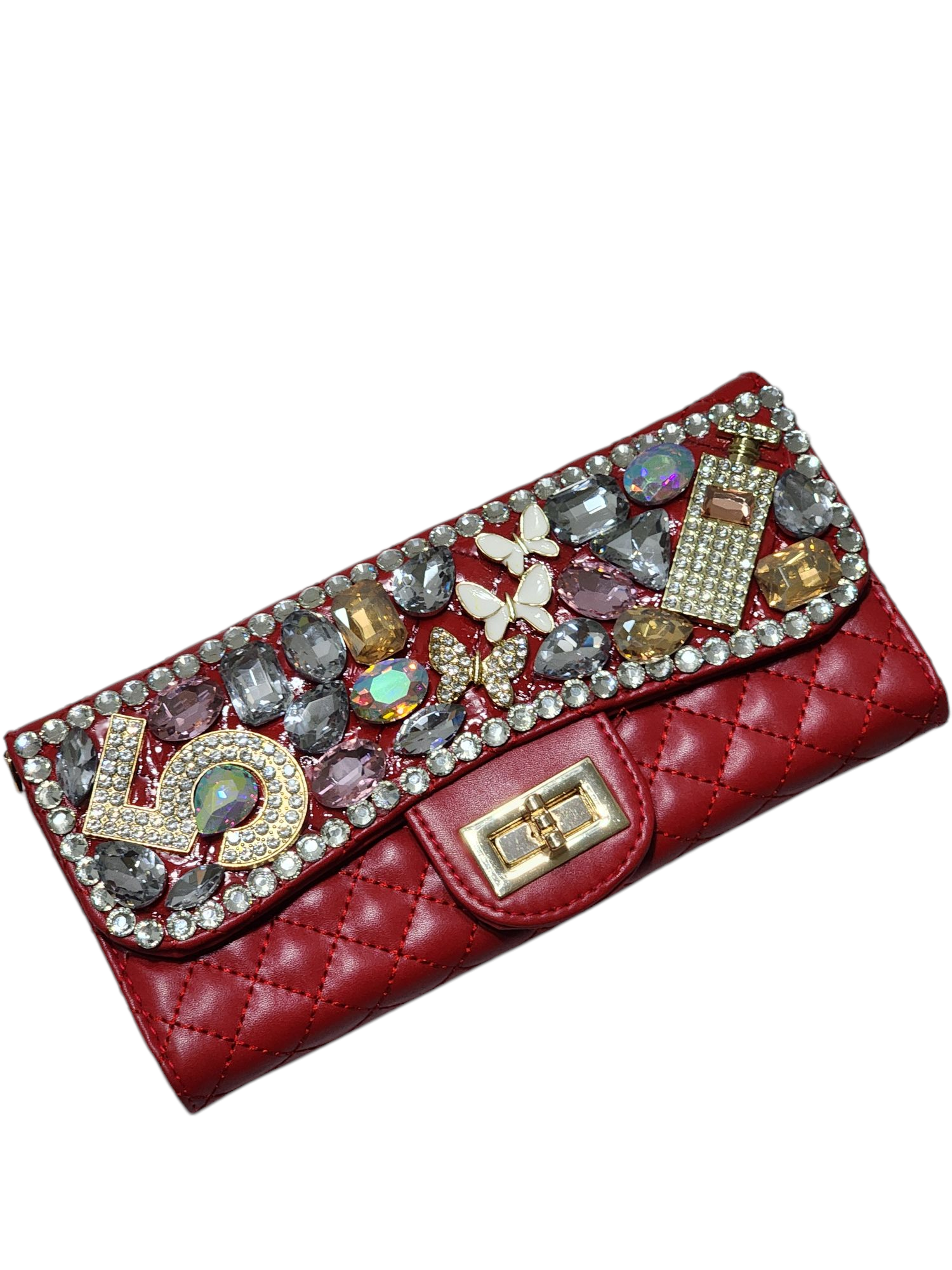 KRİSTAL TAŞLI FİGÜR MODEL EL-OMUZ ( CÜZDAN ) 3 OPSİYONEL