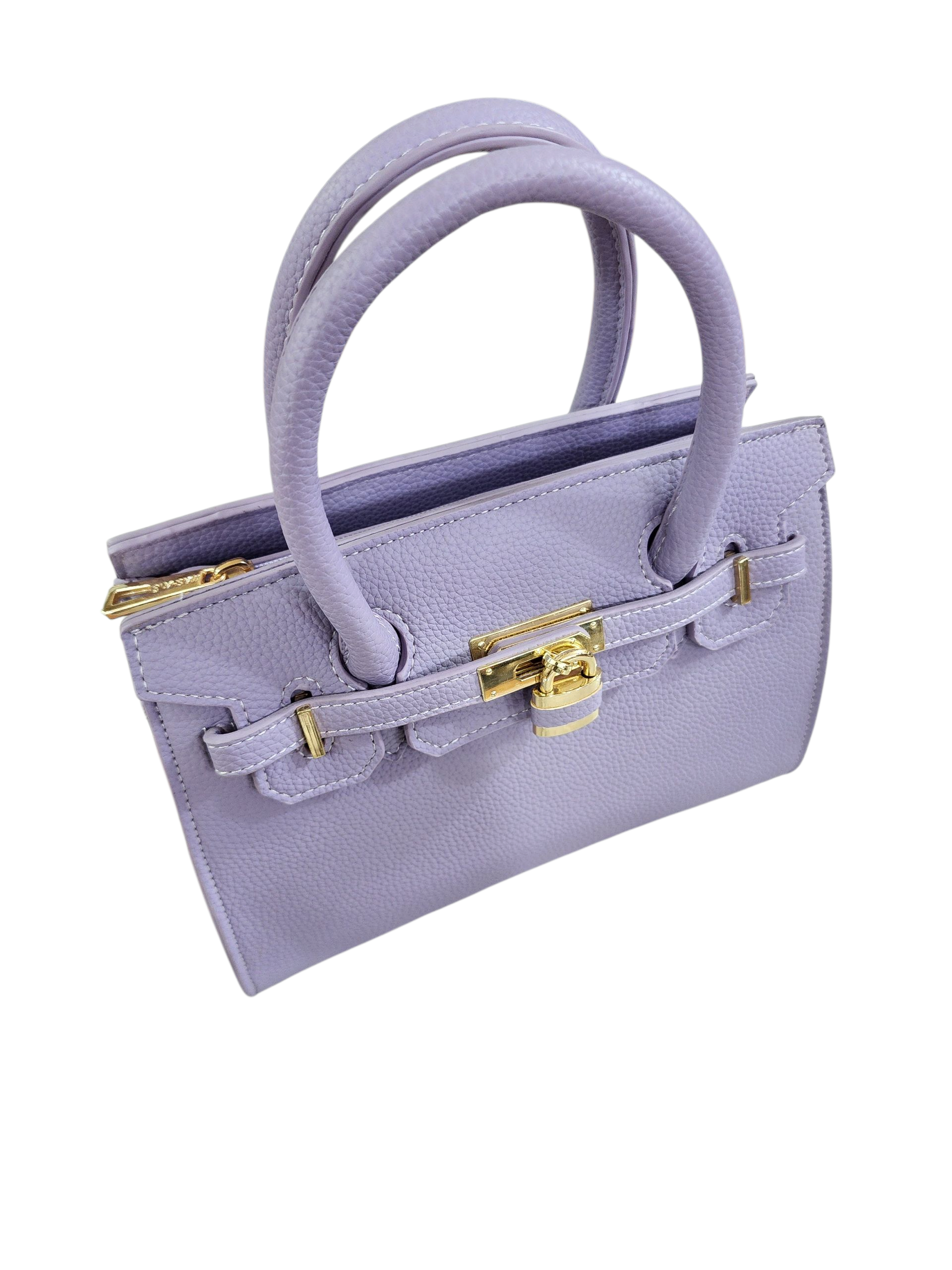 KİLİT AKSESUAR DETAYLI ’’ ORTA BOY ’’ KADIN EL- OMUZ ÇANTASI