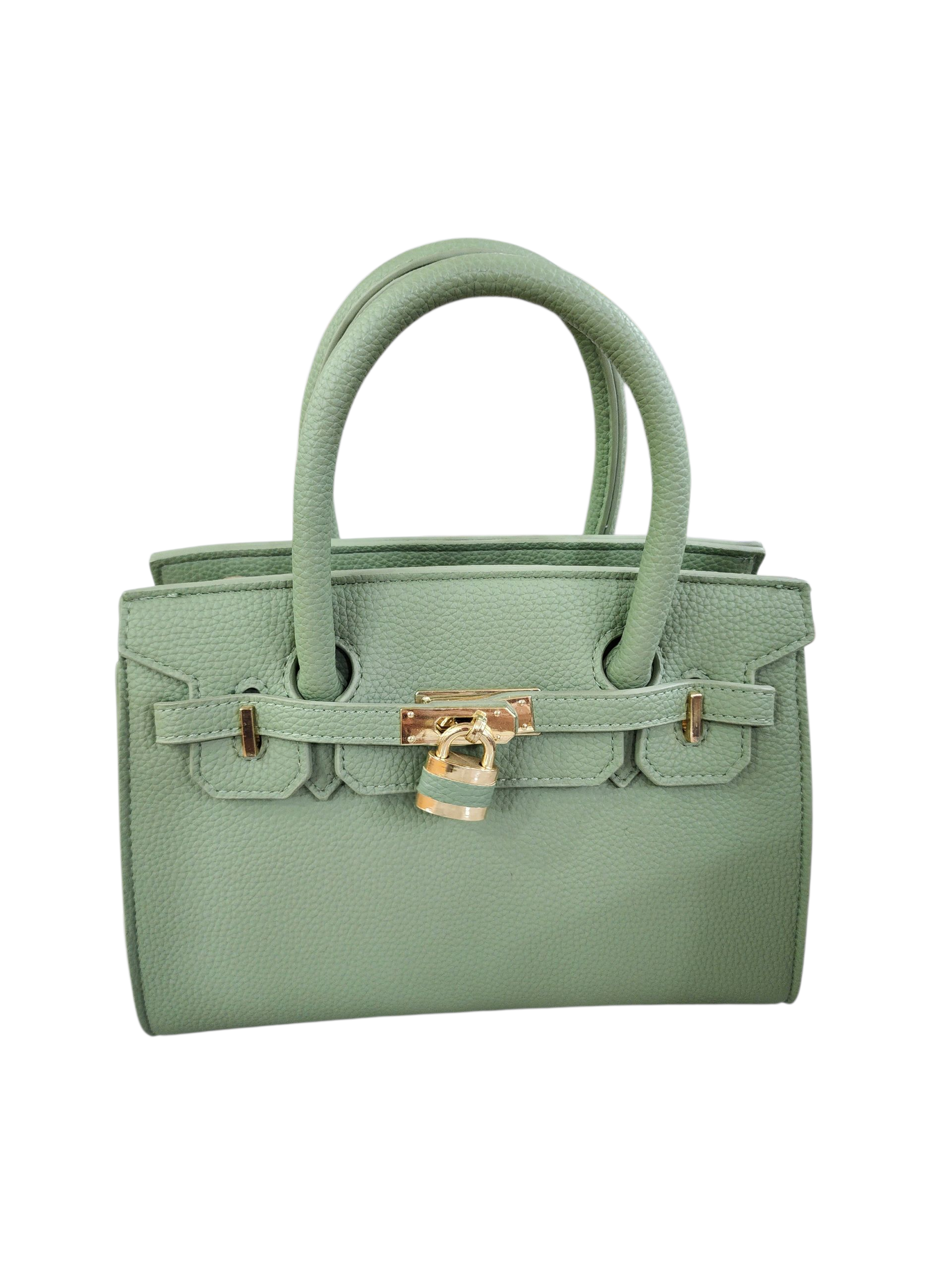 KİLİT AKSESUAR DETAYLI ’’ ORTA BOY ’’ KADIN EL- OMUZ ÇANTASI