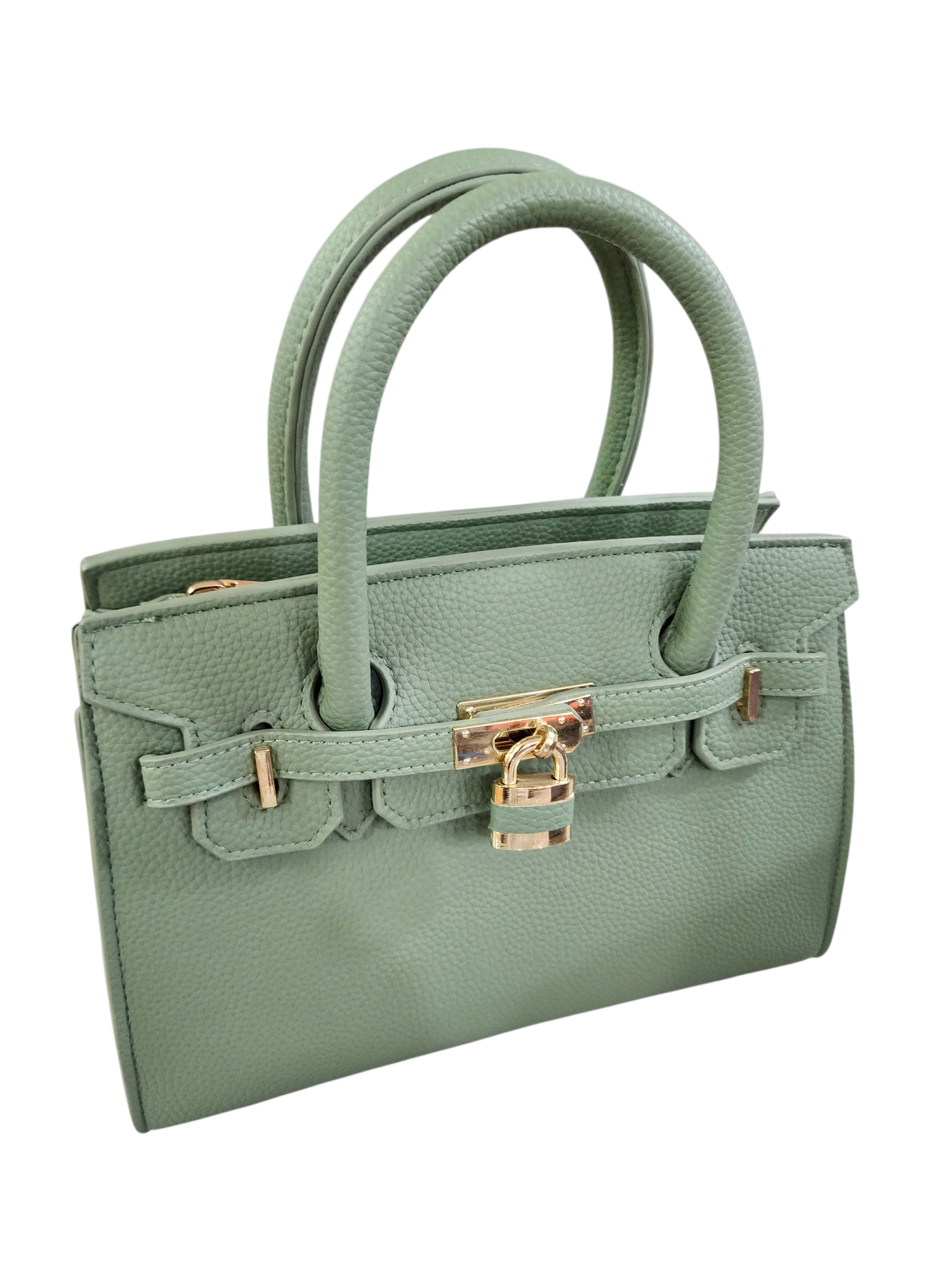 KİLİT AKSESUAR DETAYLI ’’ ORTA BOY ’’ KADIN EL- OMUZ ÇANTASI