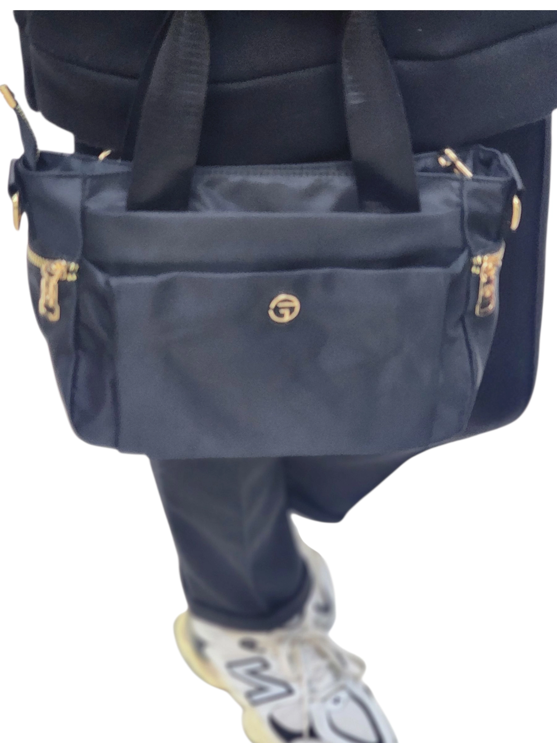 ’’ KÜÇÜK BOY’’ İMPERTEKS KUMAŞ (ÇOK BÖLMELİ) GÜNLÜK KULLANIMA UYGUN EL-OMUZ ÇANTASI