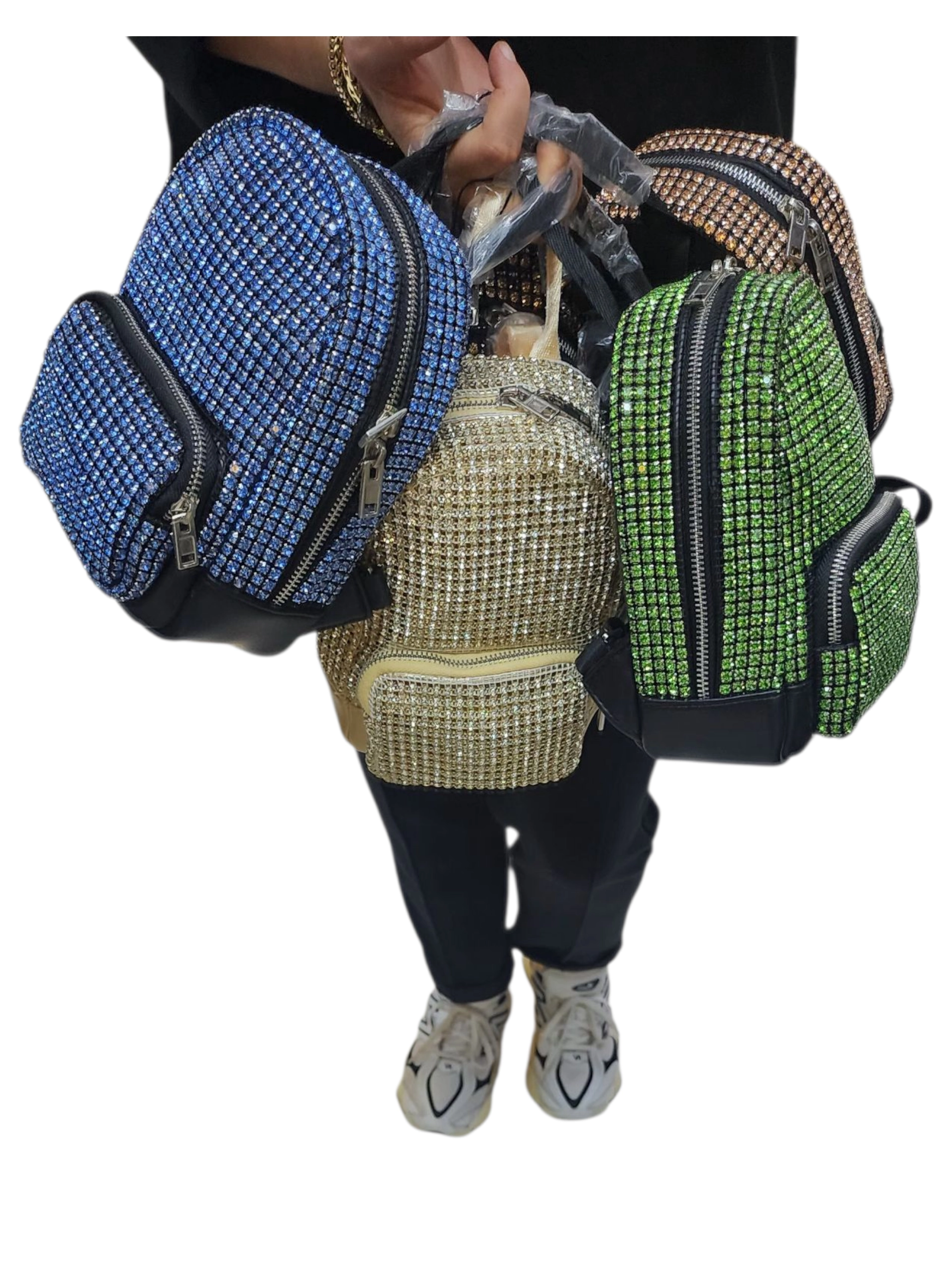 KRİSTAL TAŞLI ’’ MİNİ BOY ’’ SIRT ÇANTASI