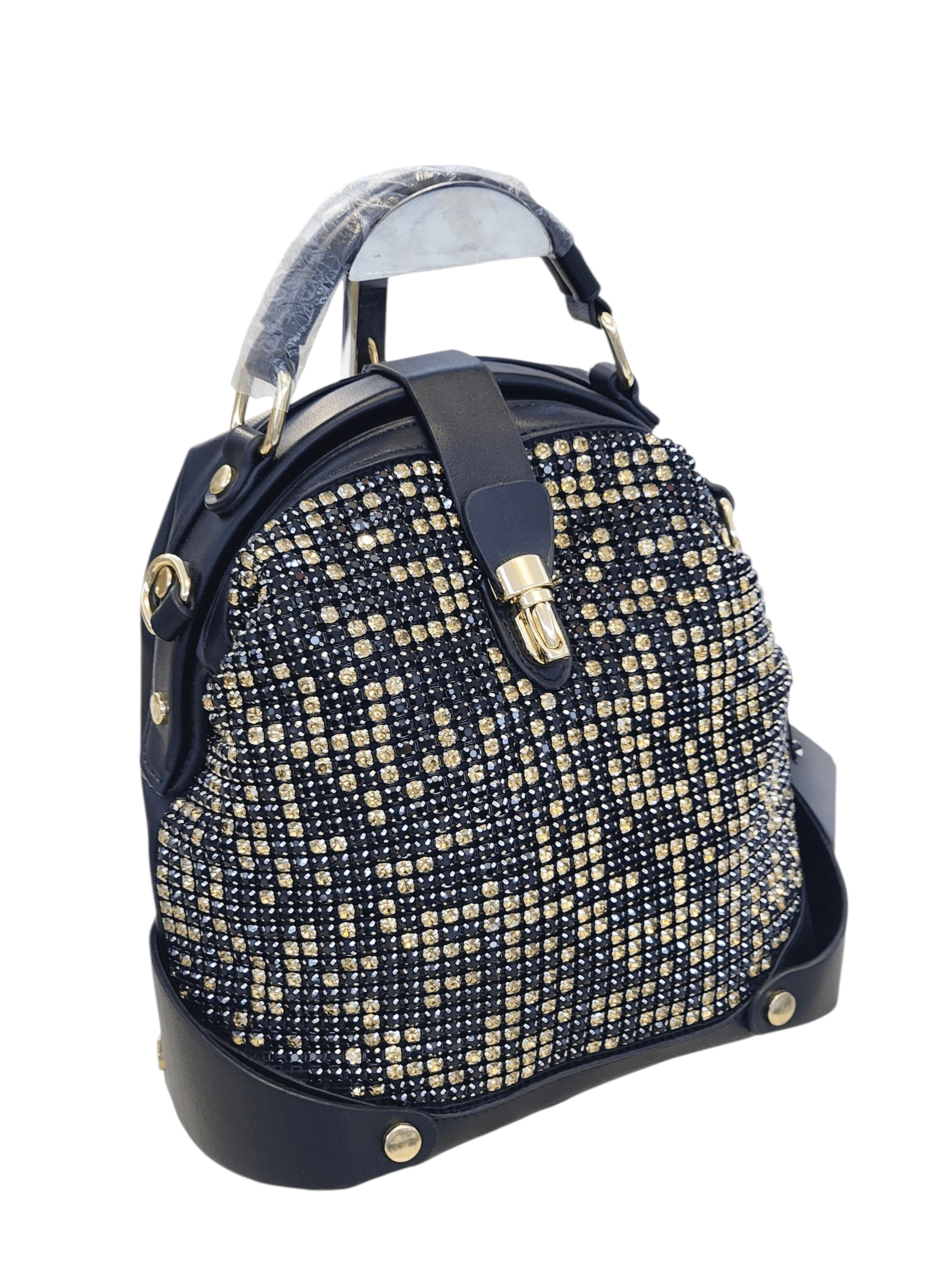 KRİSTAL TAŞLI 3 OPSİYONEL ( EL-OMUZ -SIRT ) KADIN ÇANTASI