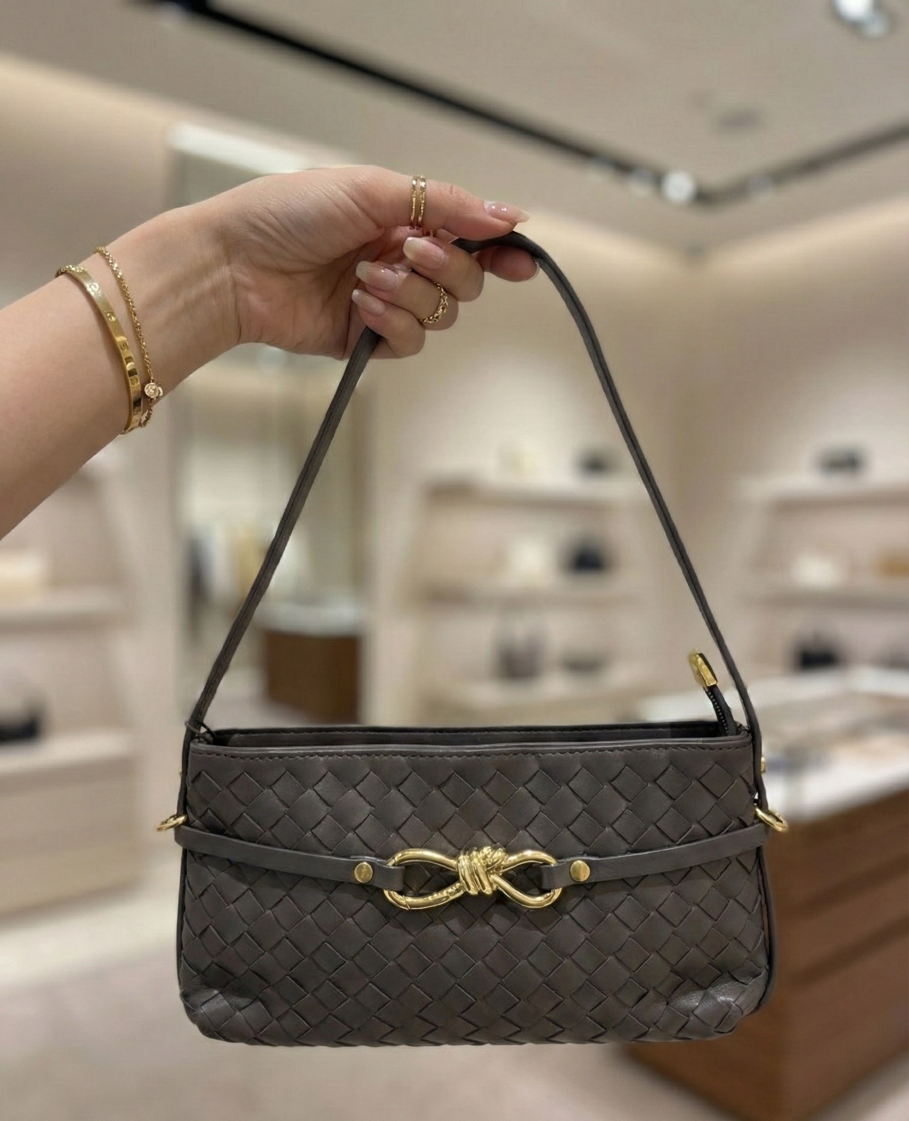 ’’ KÜÇÜK BOY’’ ÖN GÖVDE ÖRGÜ KADIN EL- OMUZ ÇANTASI