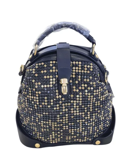 KRİSTAL TAŞLI 3 OPSİYONEL ( EL-OMUZ -SIRT ) KADIN ÇANTASI