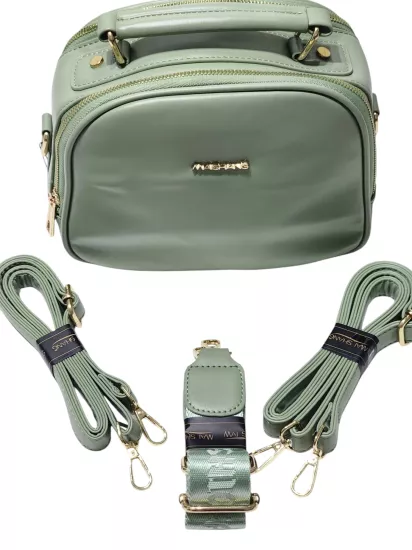 3 OPSİYONEL (EL-OMUZ -SIRT) SUNİ DERİ KADIN ÇANTASI